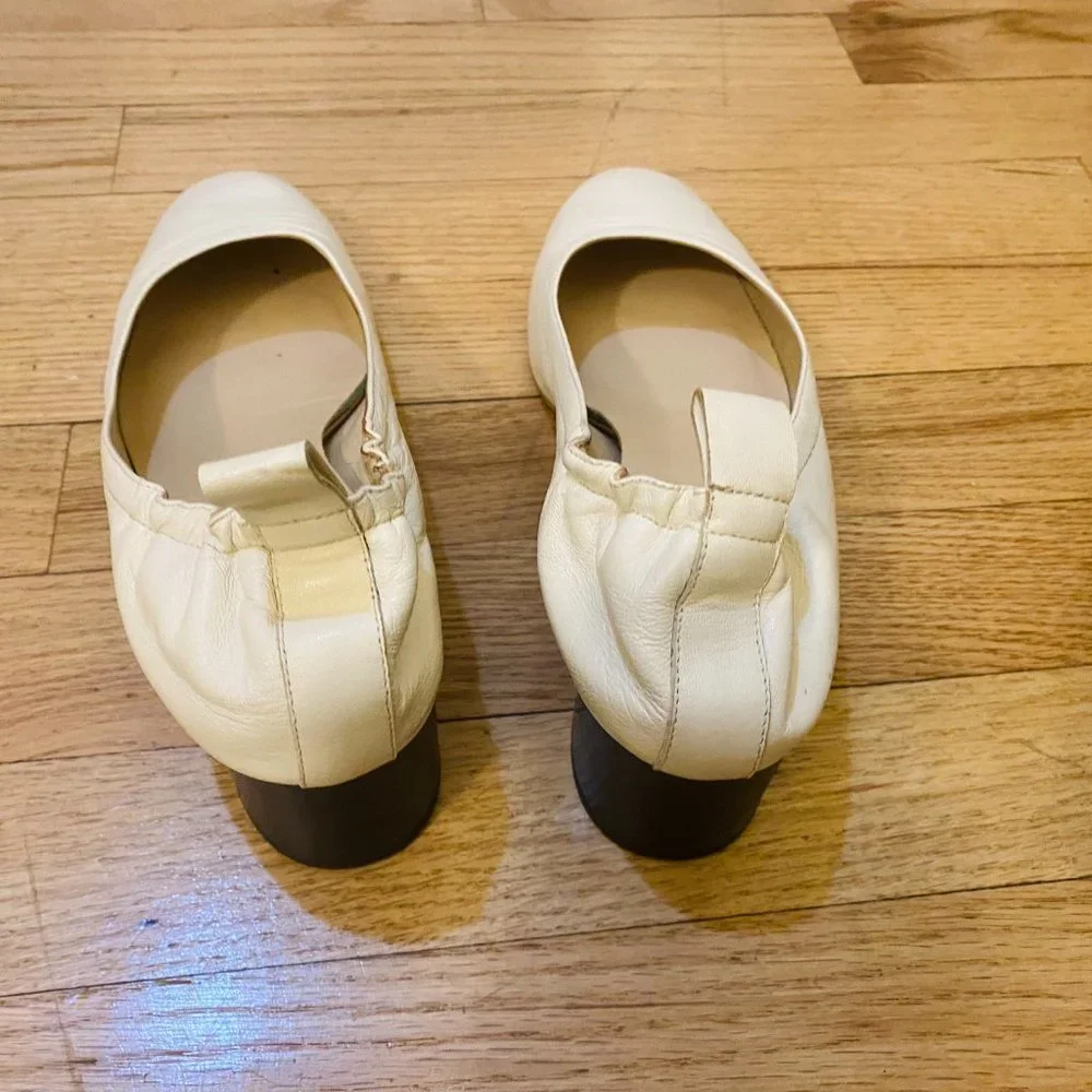 Everlane the Italian Day Heel, Size: US Women's 8, Color: Bone - Picture 4 of 6